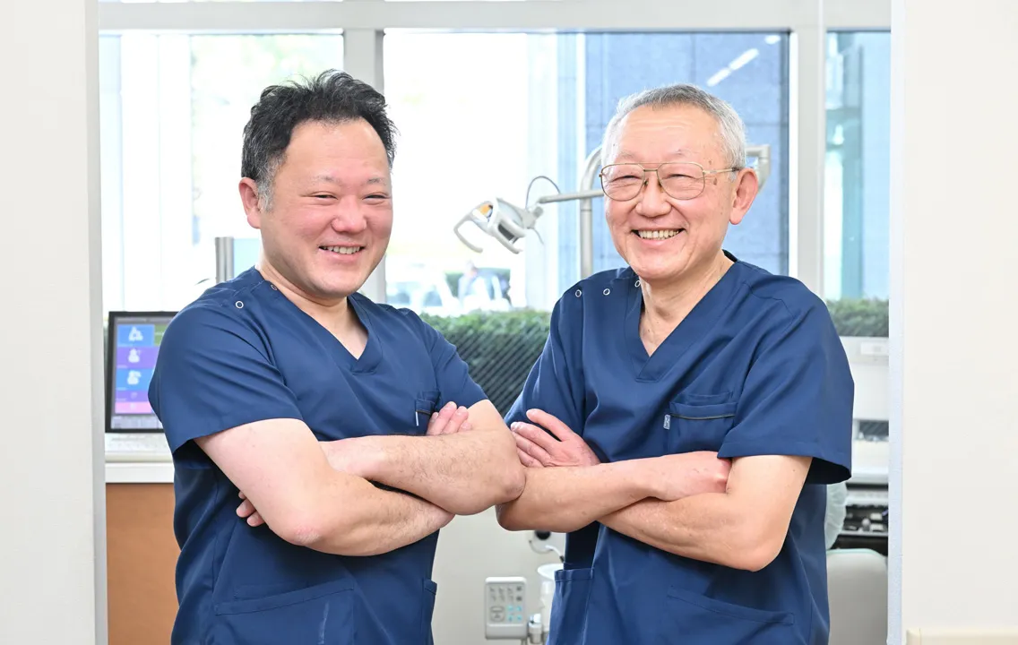 専門分野の異なる院長・副院長のチーム治療